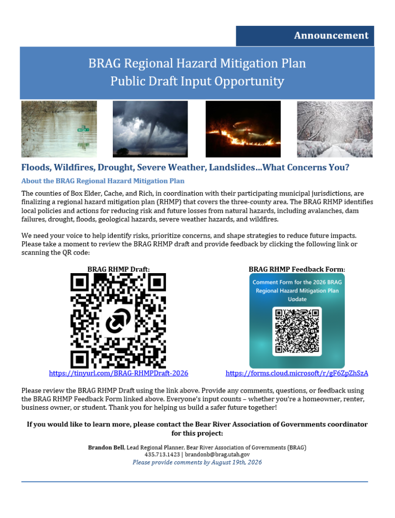 Public Comment Flier